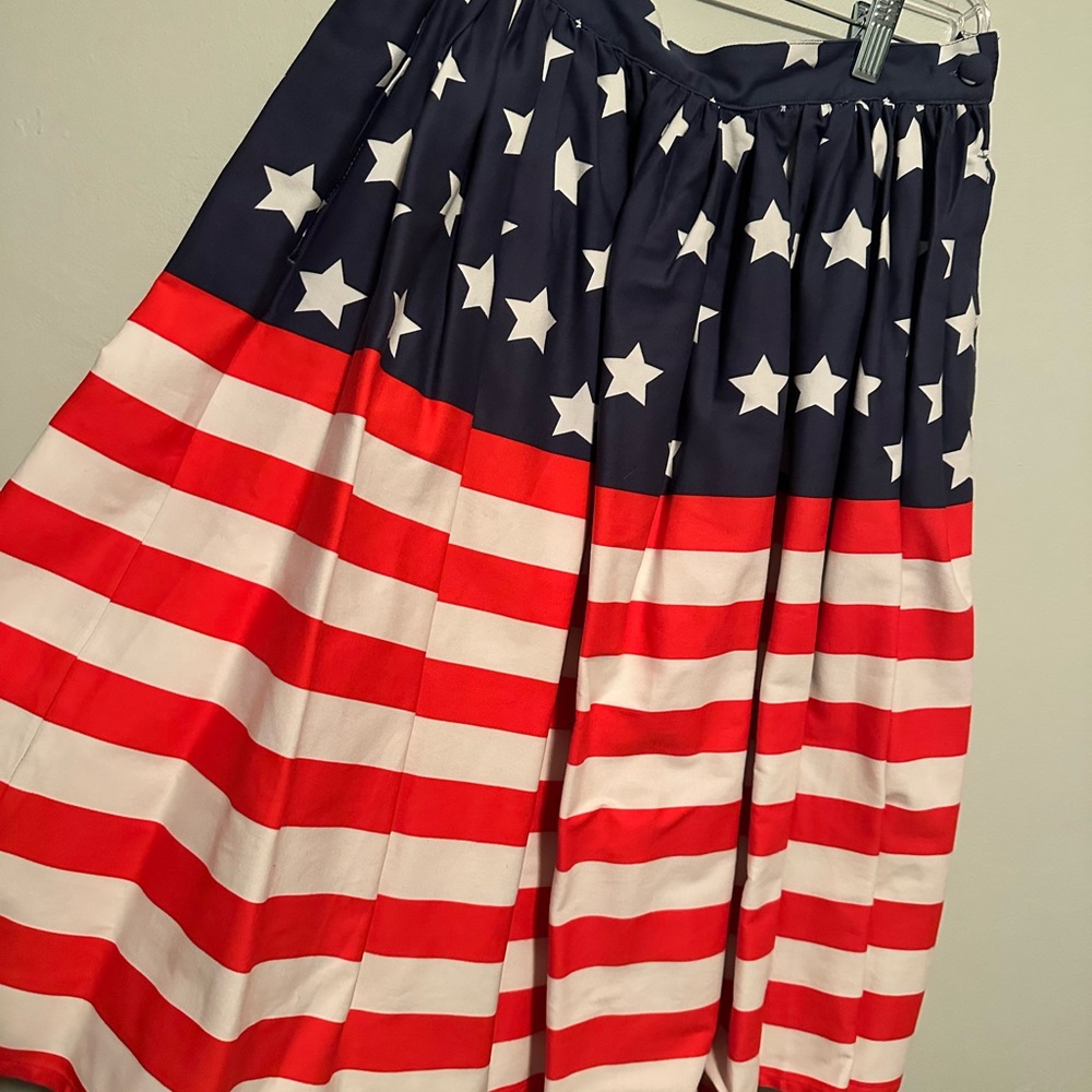 Unique Vintage , 4th of July Skirt